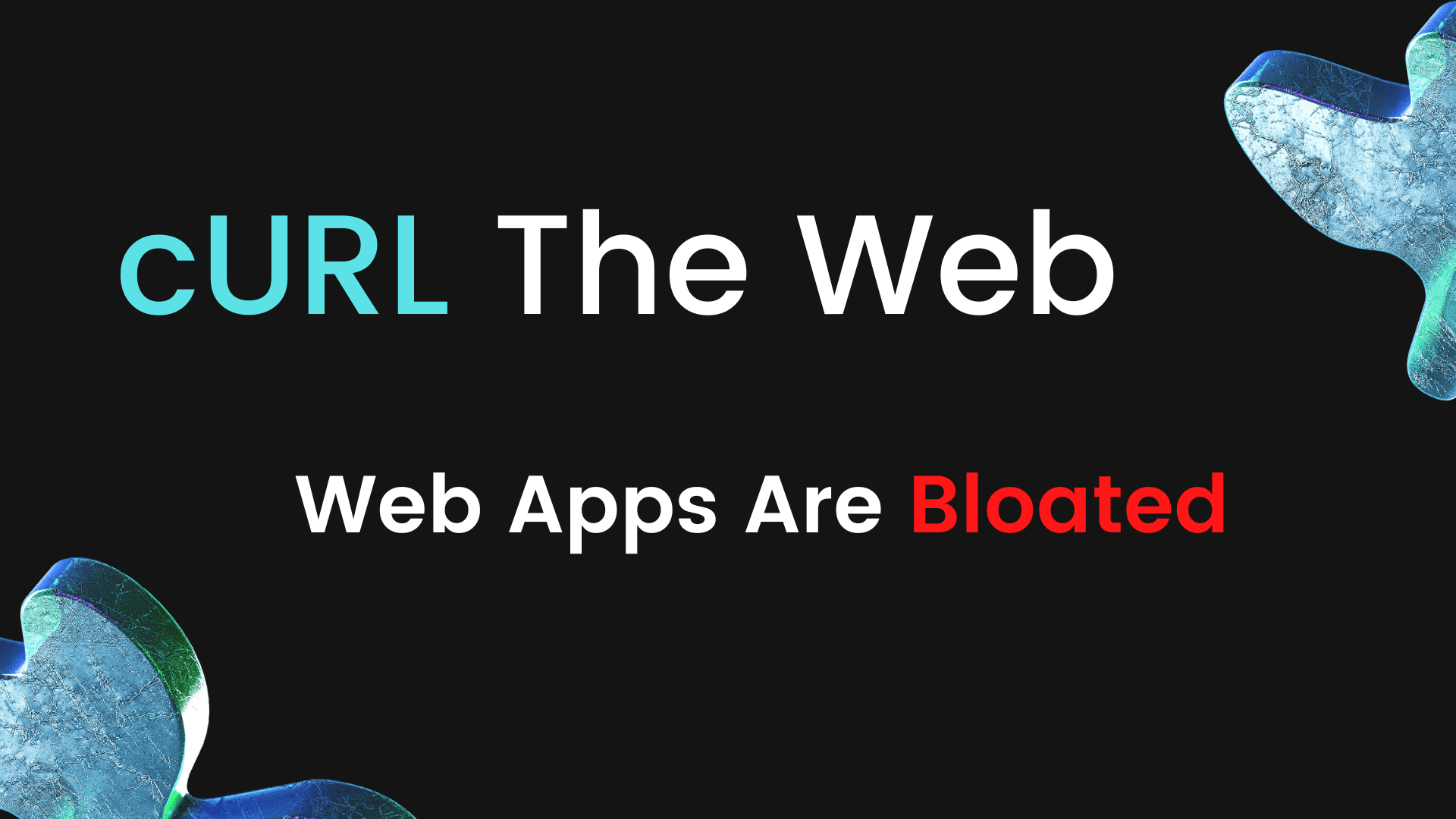 cURL An Alternative To Many Applications. Here Is How?